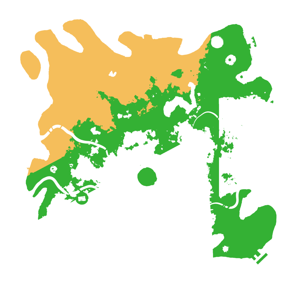Biome Rust Map: Procedural Map, Size: 4250, Seed: 2052952830