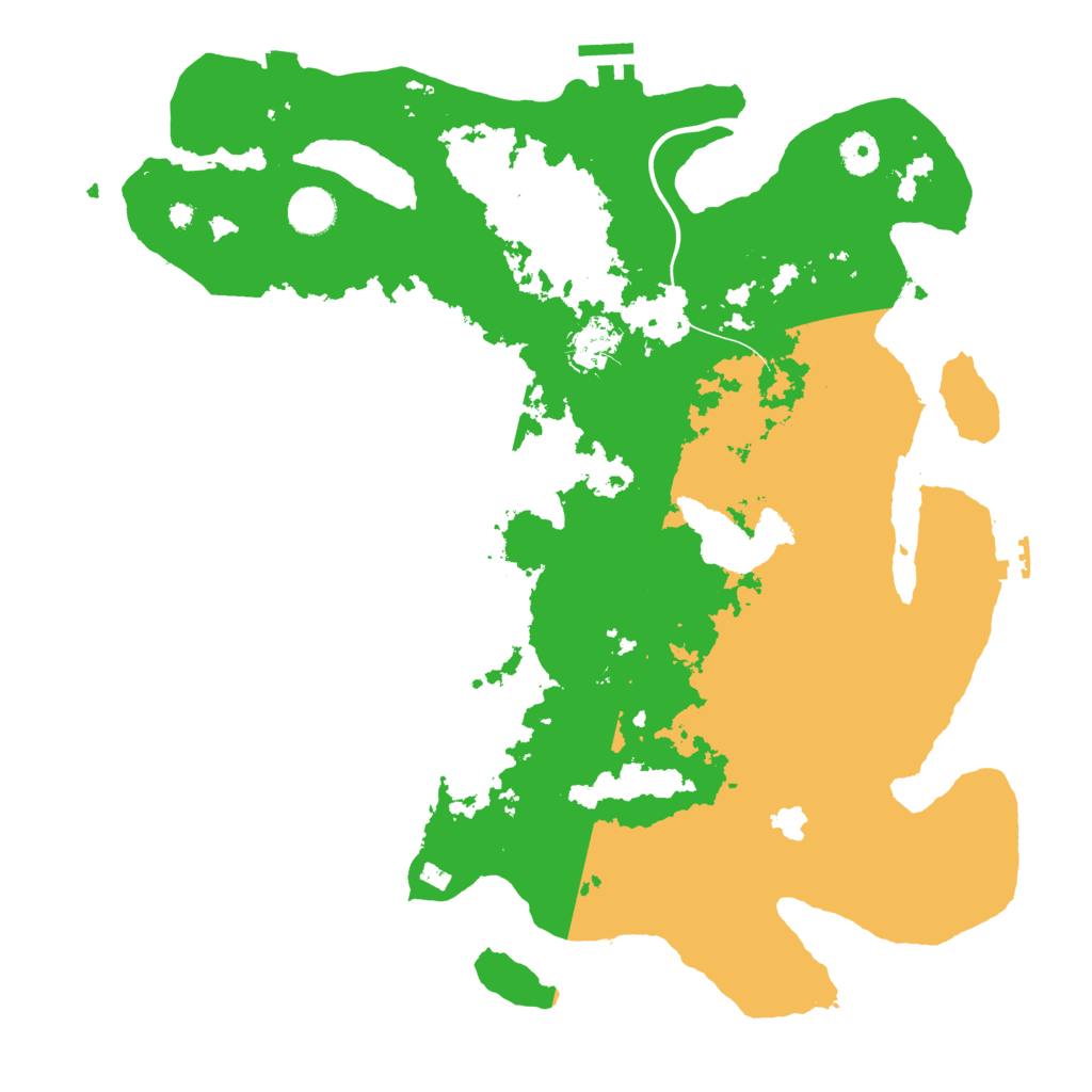 Biome Rust Map: Procedural Map, Size: 4000, Seed: 1131220642