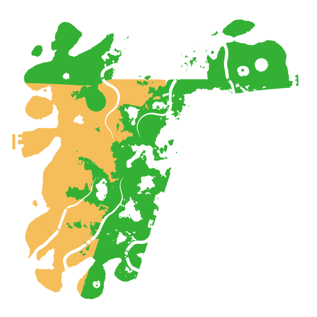Biome Rust Map: Procedural Map, Size: 4250, Seed: 1514085460