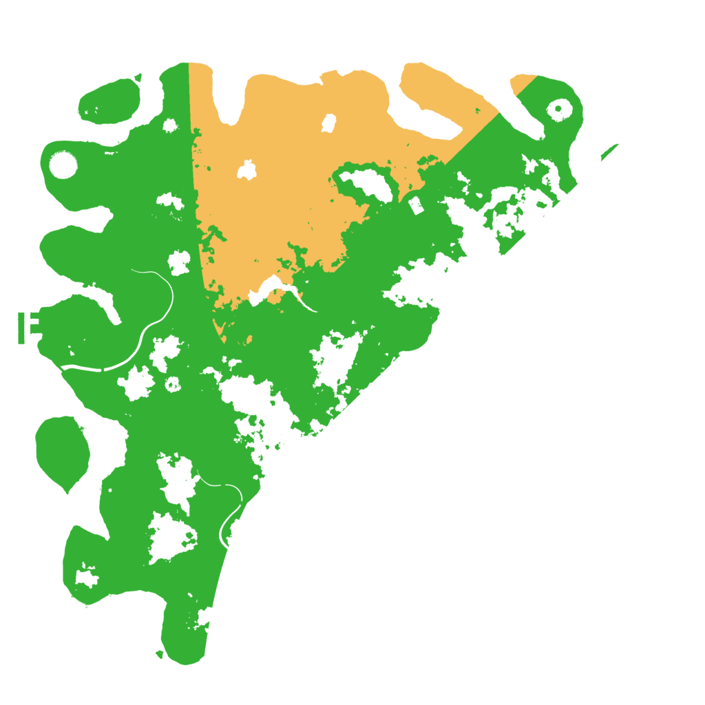 Biome Rust Map: Procedural Map, Size: 4500, Seed: 4647776