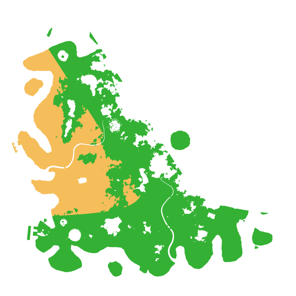 Biome Rust Map: Procedural Map, Size: 4250, Seed: 1089623215