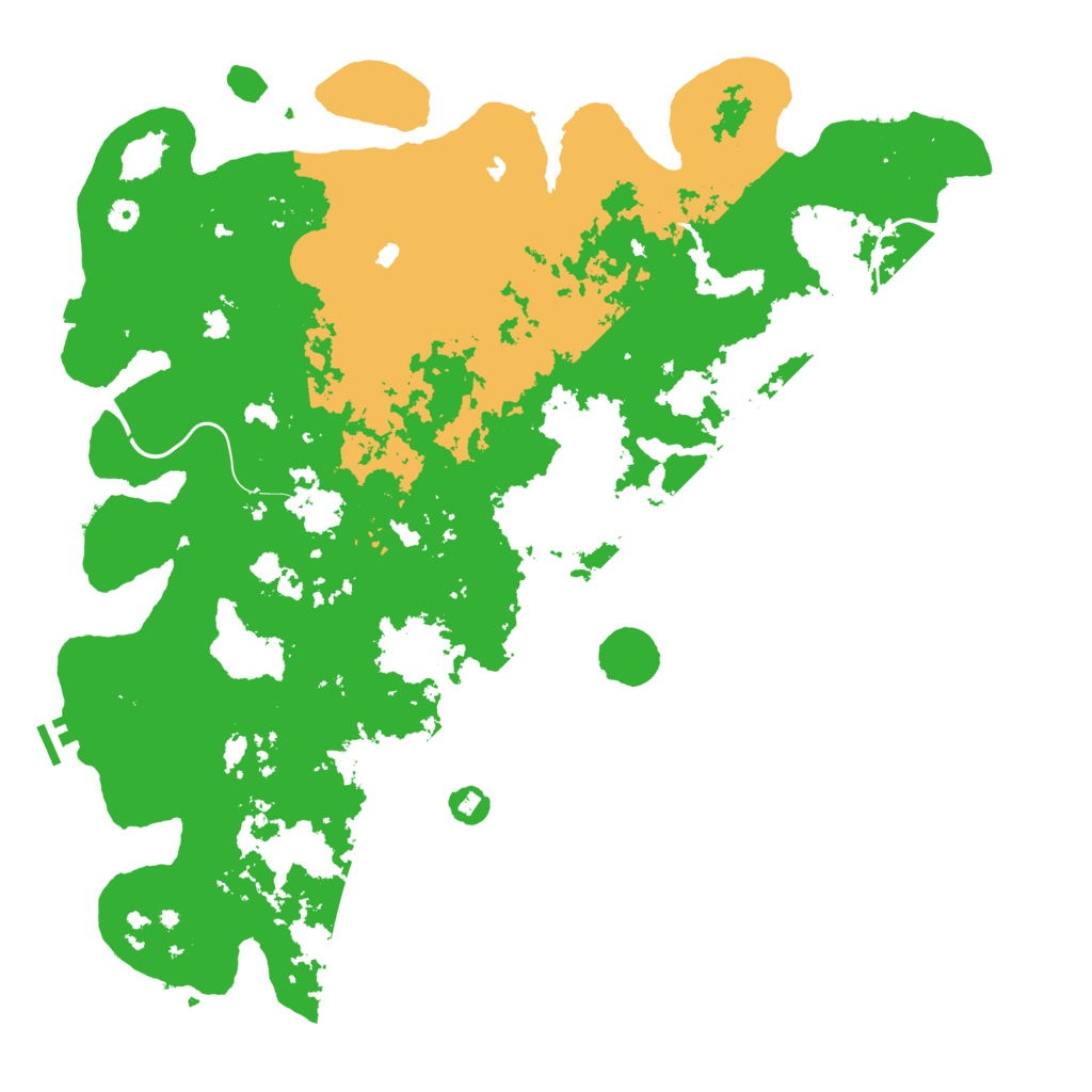 Biome Rust Map: Procedural Map, Size: 5200, Seed: 358055072