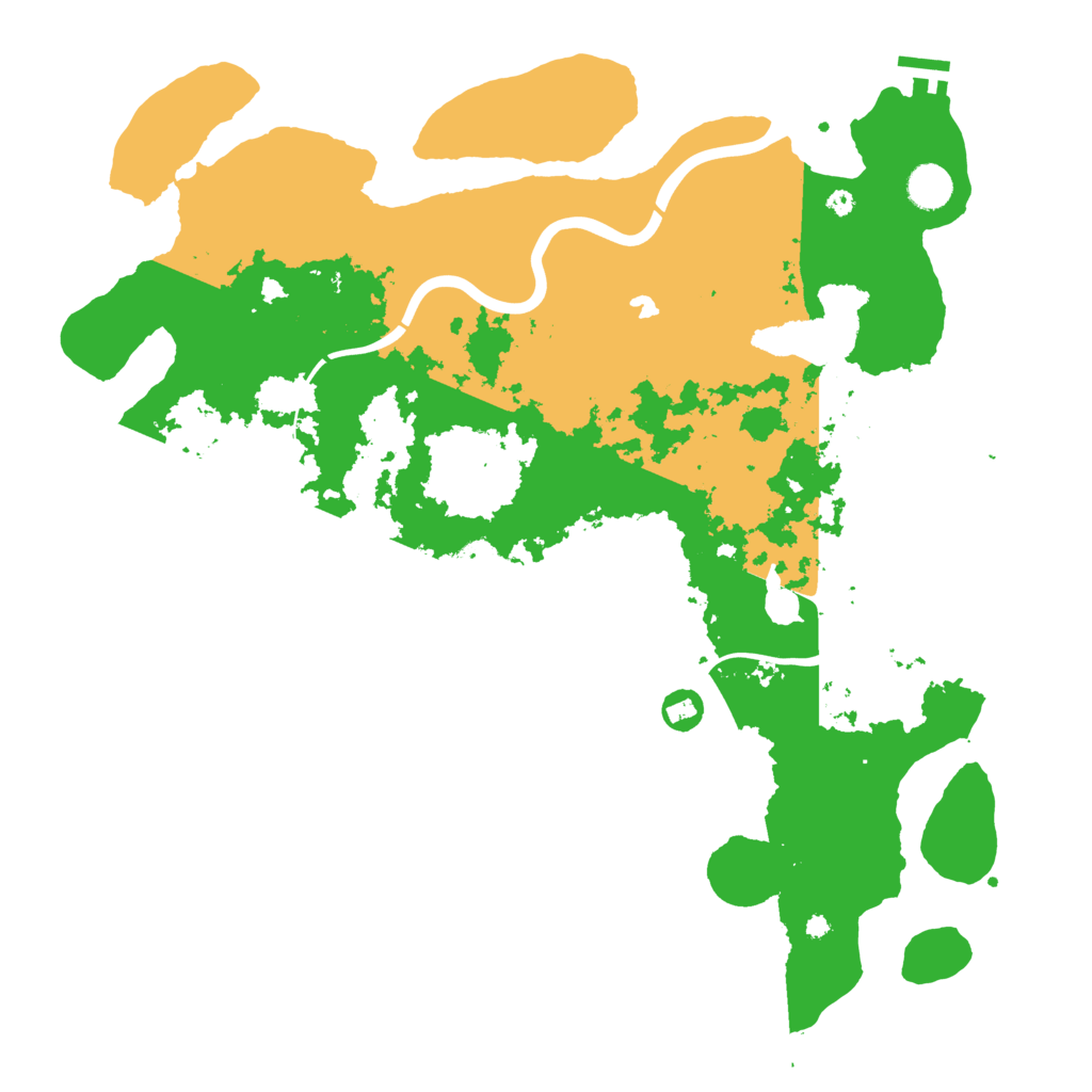 Biome Rust Map: Procedural Map, Size: 4250, Seed: 14189