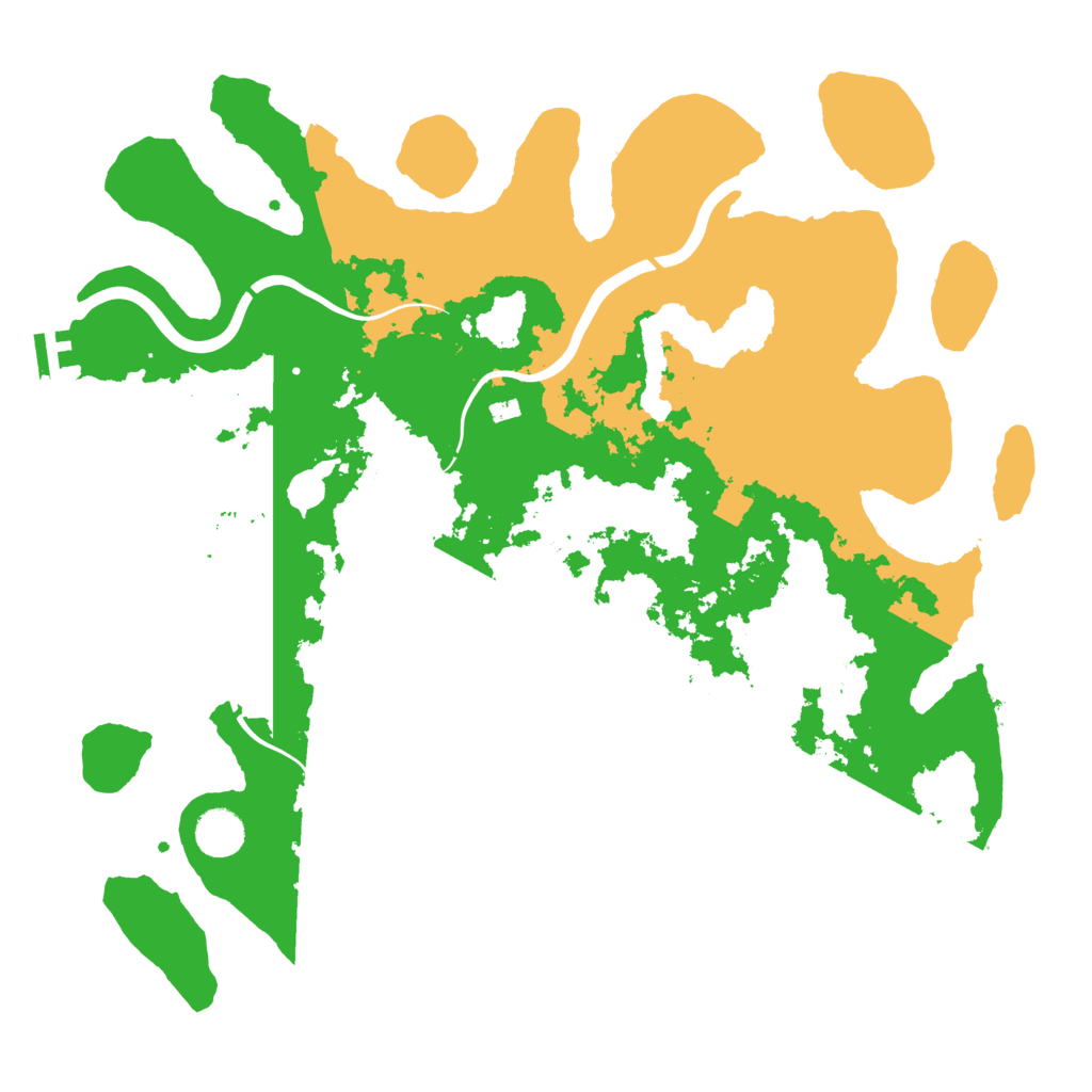 Biome Rust Map: Procedural Map, Size: 4000, Seed: 730799848