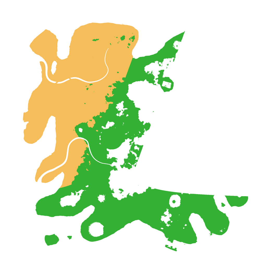 Biome Rust Map: Procedural Map, Size: 3250, Seed: 1752601788