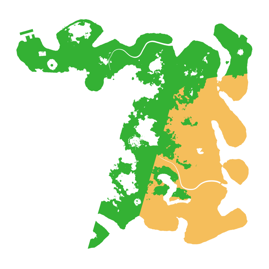 Biome Rust Map: Procedural Map, Size: 4000, Seed: 3598785