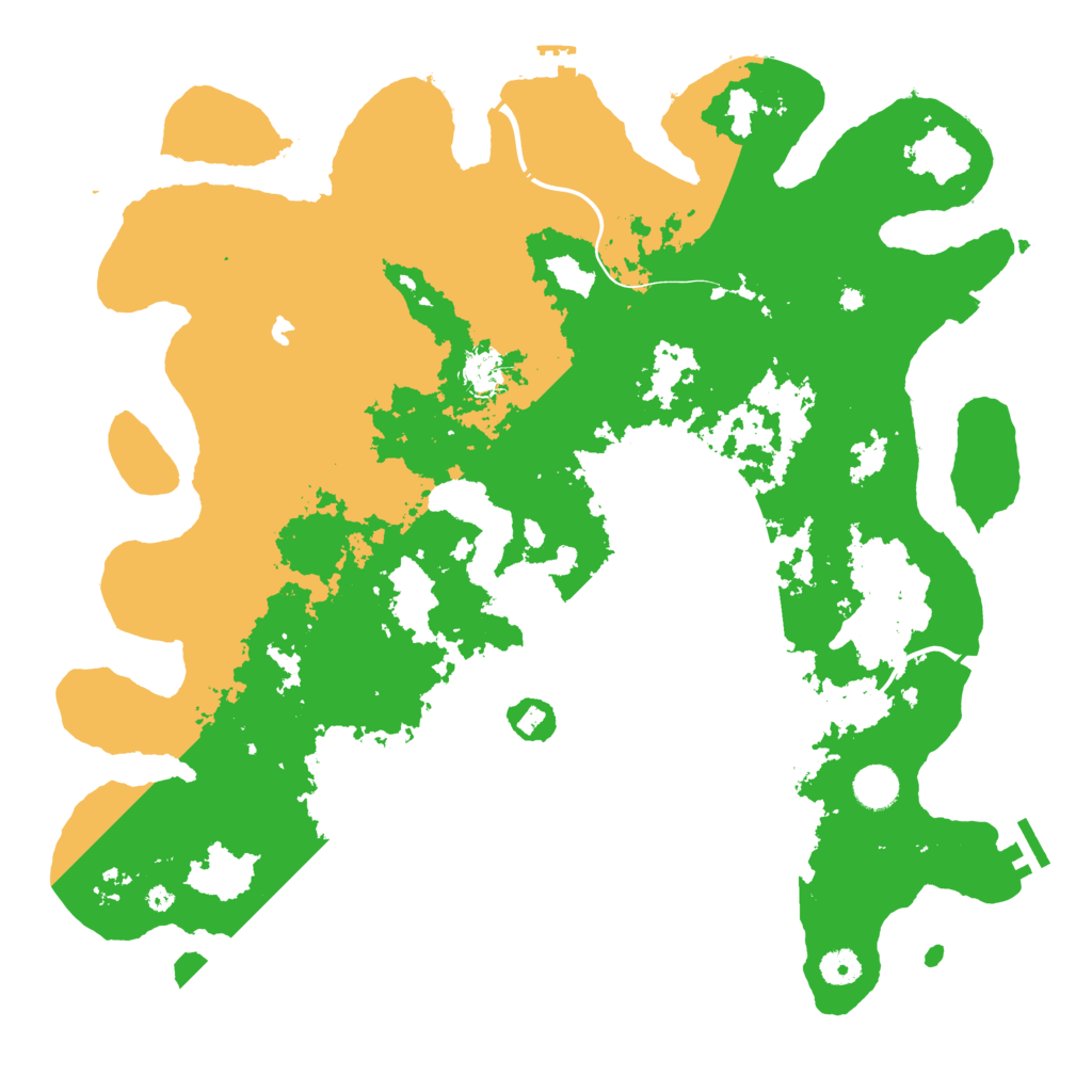 Biome Rust Map: Procedural Map, Size: 4250, Seed: 680075934