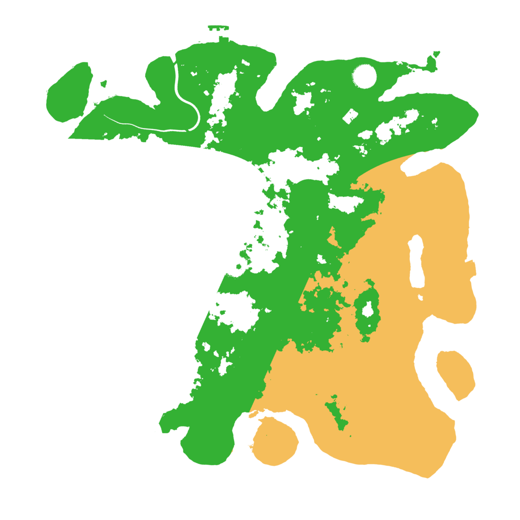 Biome Rust Map: Procedural Map, Size: 3800, Seed: 1061374904