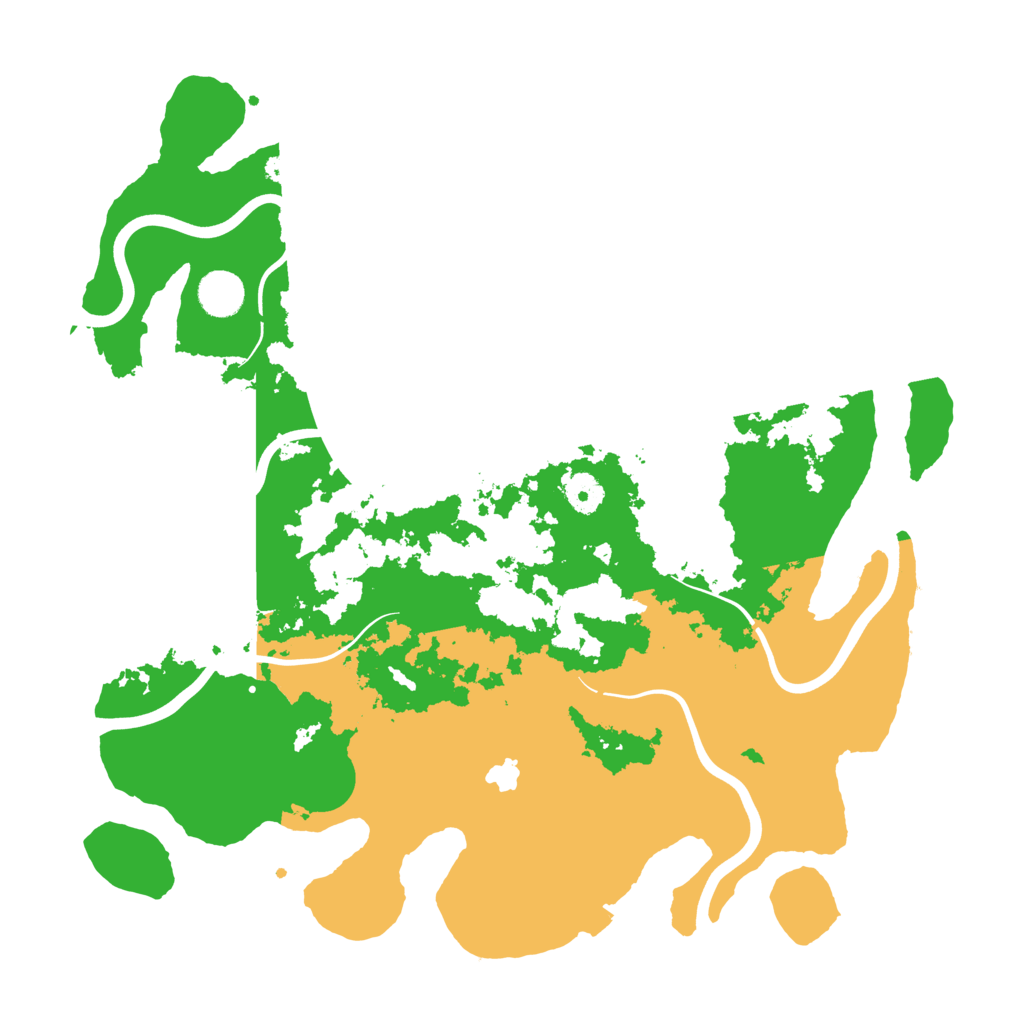 Biome Rust Map: Procedural Map, Size: 4000, Seed: 132185