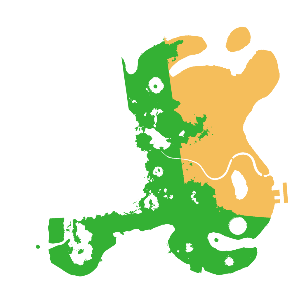 Biome Rust Map: Procedural Map, Size: 3000, Seed: 41024