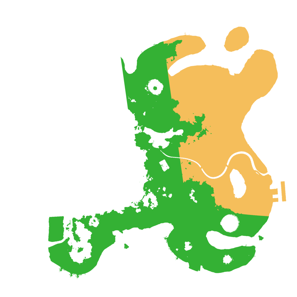 Biome Rust Map: Procedural Map, Size: 3000, Seed: 41024