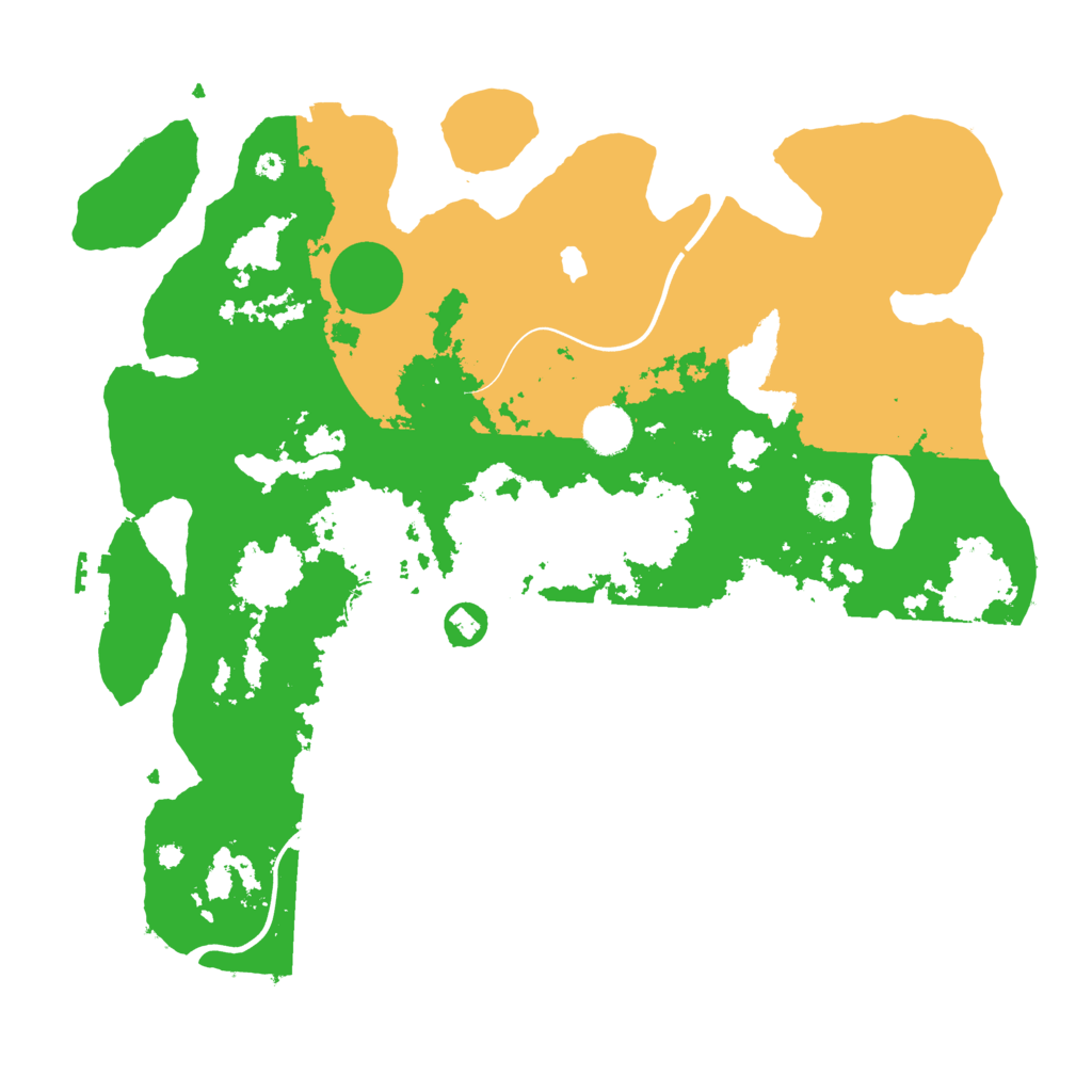 Biome Rust Map: Procedural Map, Size: 4000, Seed: 996306687