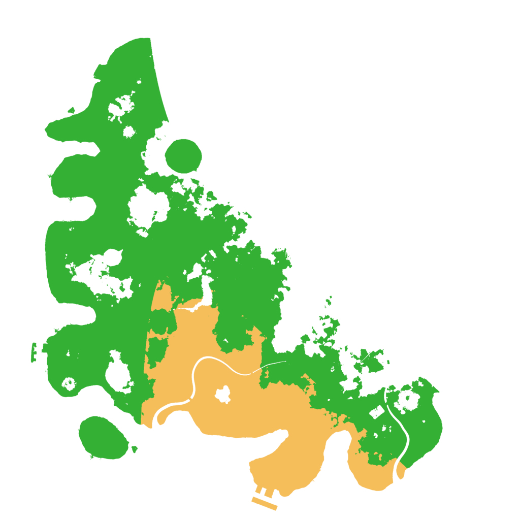 Biome Rust Map: Procedural Map, Size: 4000, Seed: 1004893372