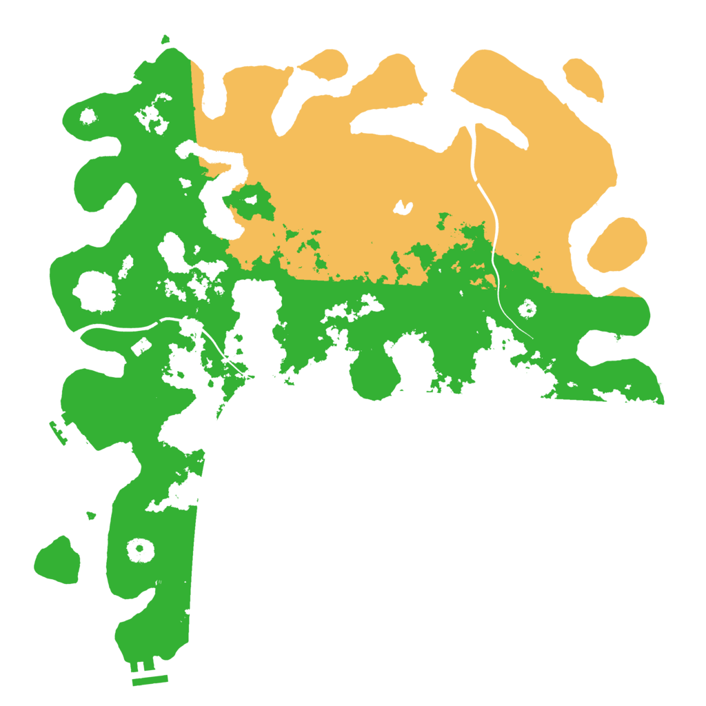 Biome Rust Map: Procedural Map, Size: 4000, Seed: 795681404