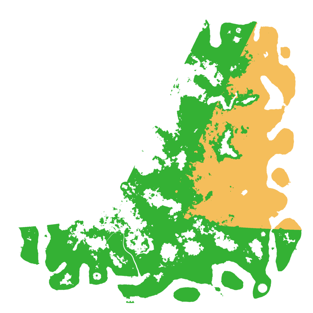 Biome Rust Map: Procedural Map, Size: 6000, Seed: 1313131313