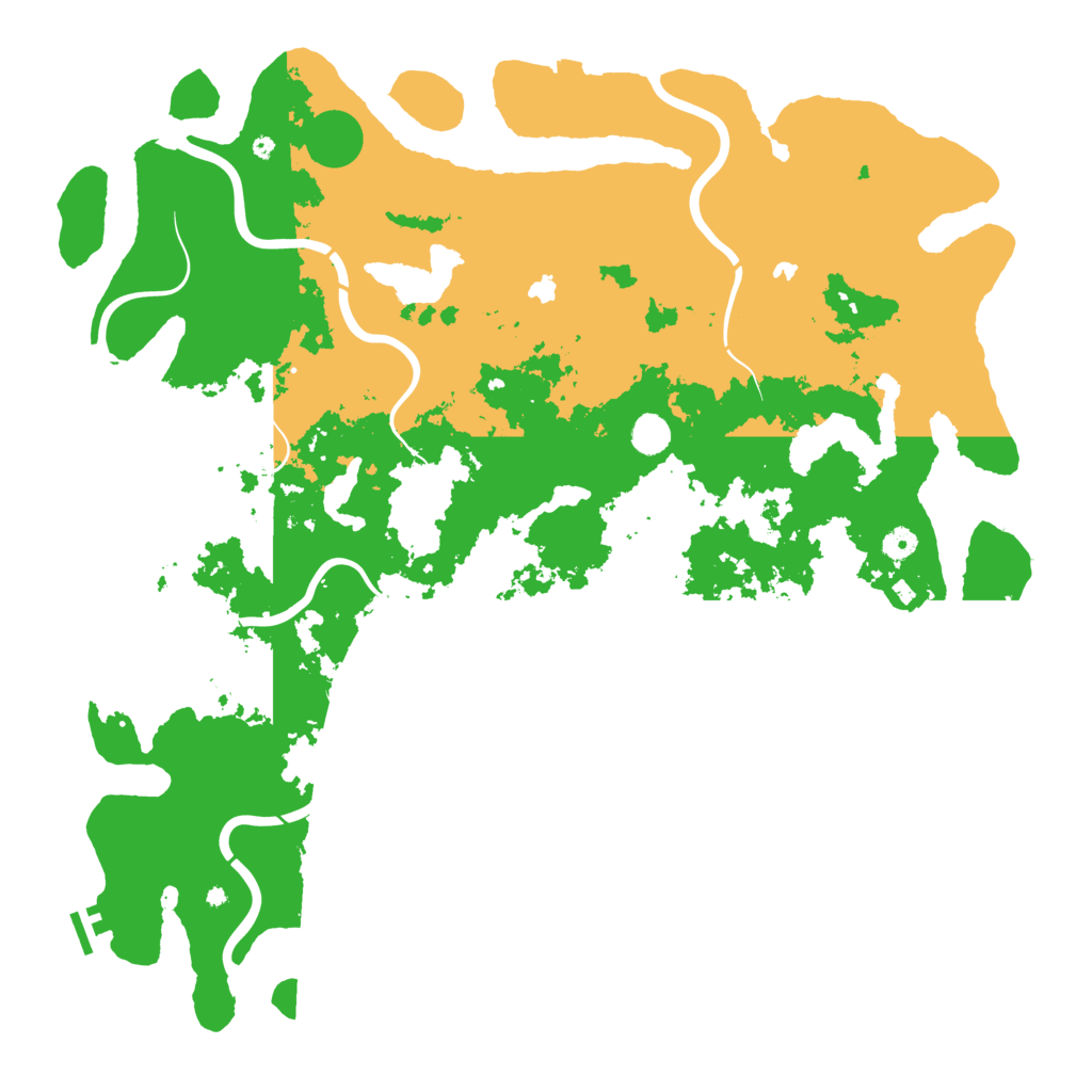 Biome Rust Map: Procedural Map, Size: 5000, Seed: 778347516