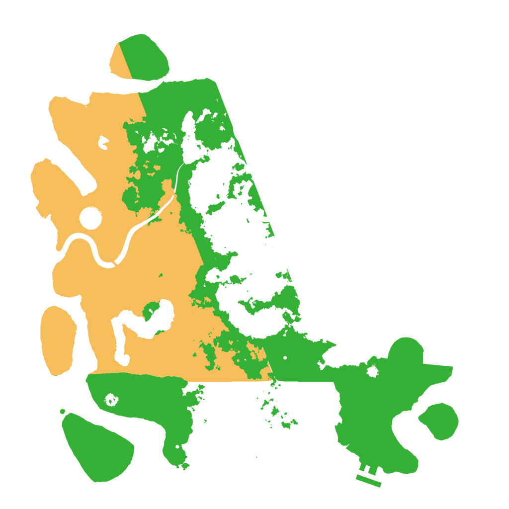 Biome Rust Map: Procedural Map, Size: 4000, Seed: 2098215603