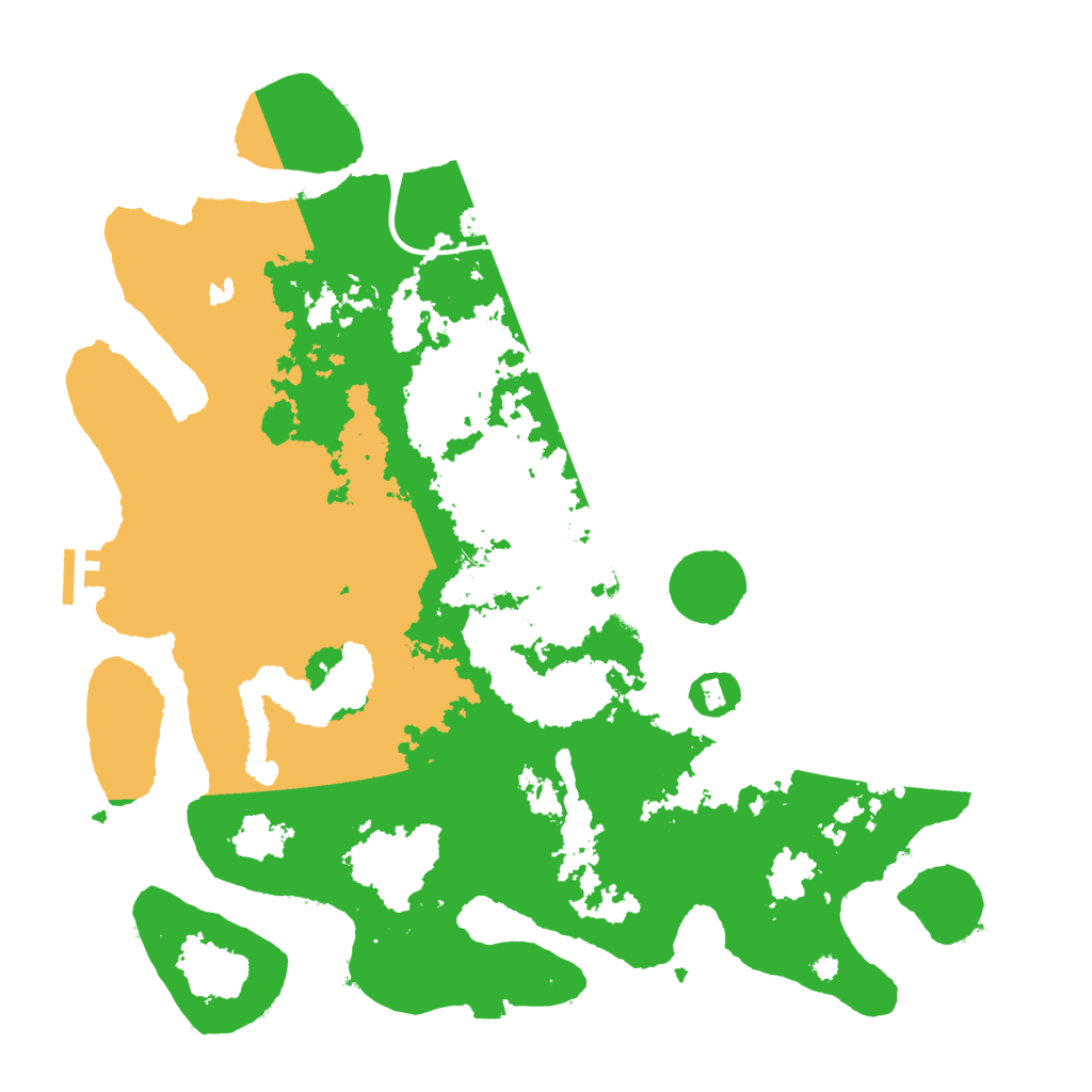 Biome Rust Map: Procedural Map, Size: 4000, Seed: 2098215603