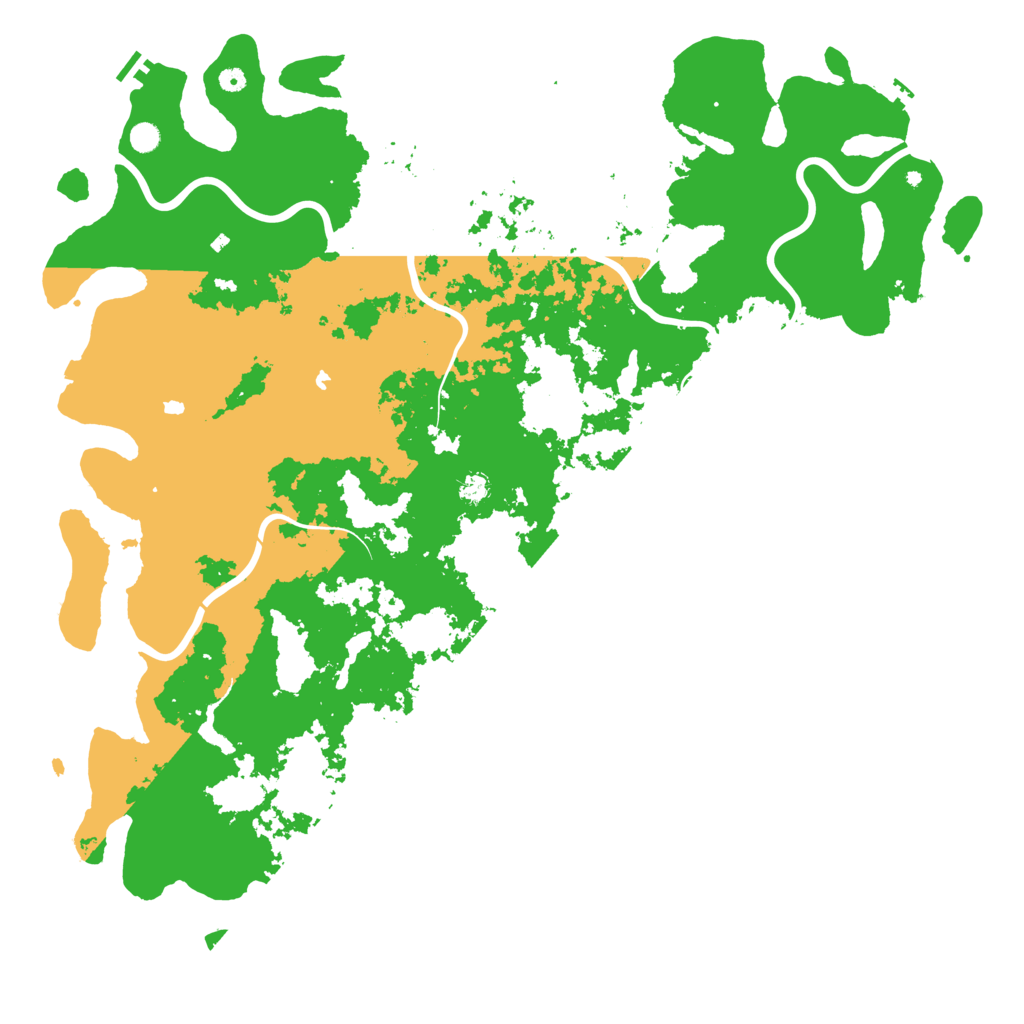 Biome Rust Map: Procedural Map, Size: 6000, Seed: 7563124