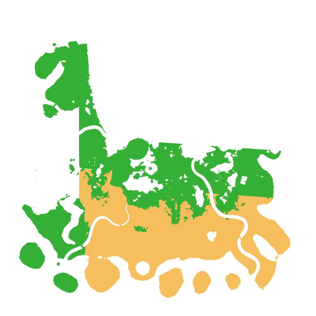 Biome Rust Map: Procedural Map, Size: 4000, Seed: 1863610213