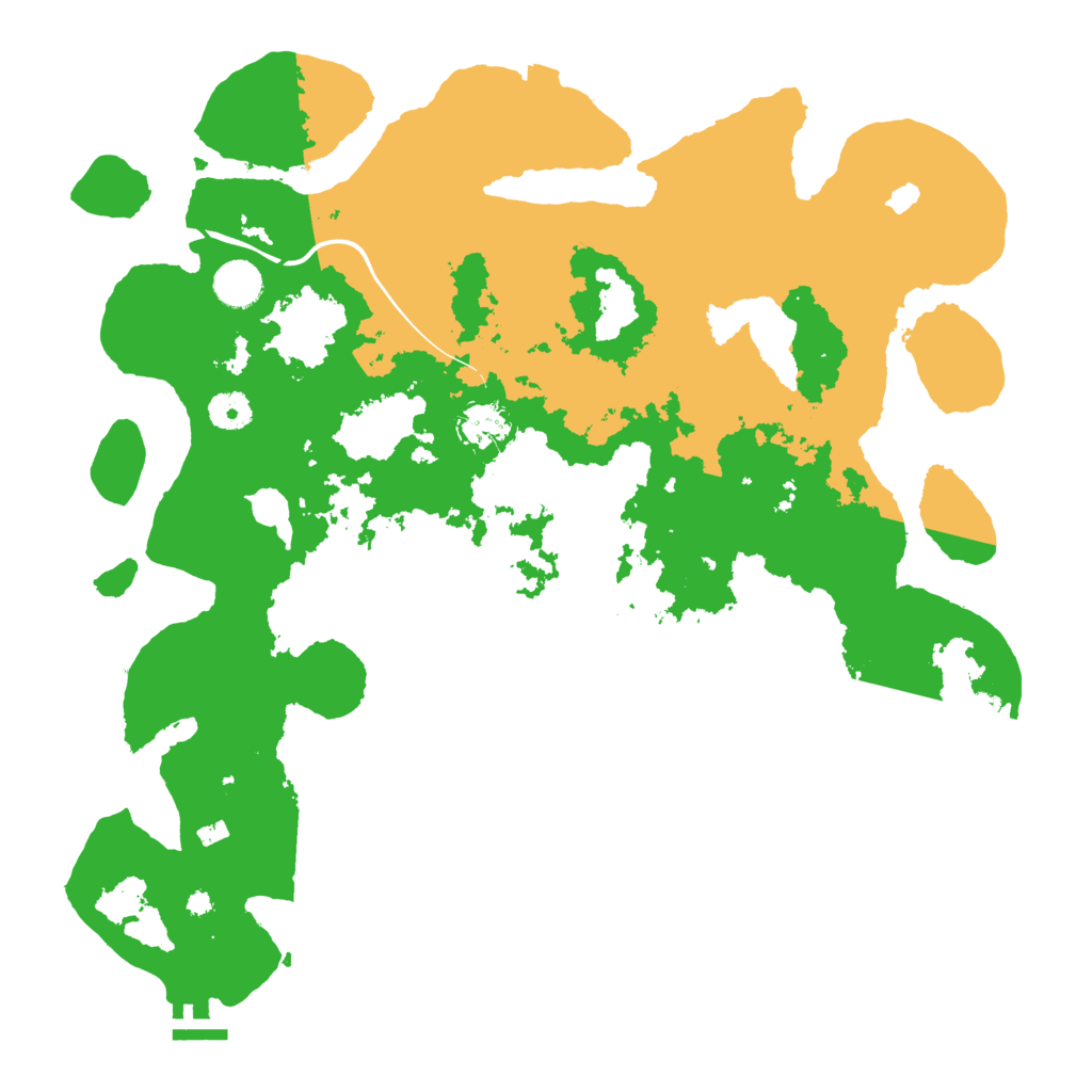 Biome Rust Map: Procedural Map, Size: 4000, Seed: 1921631384