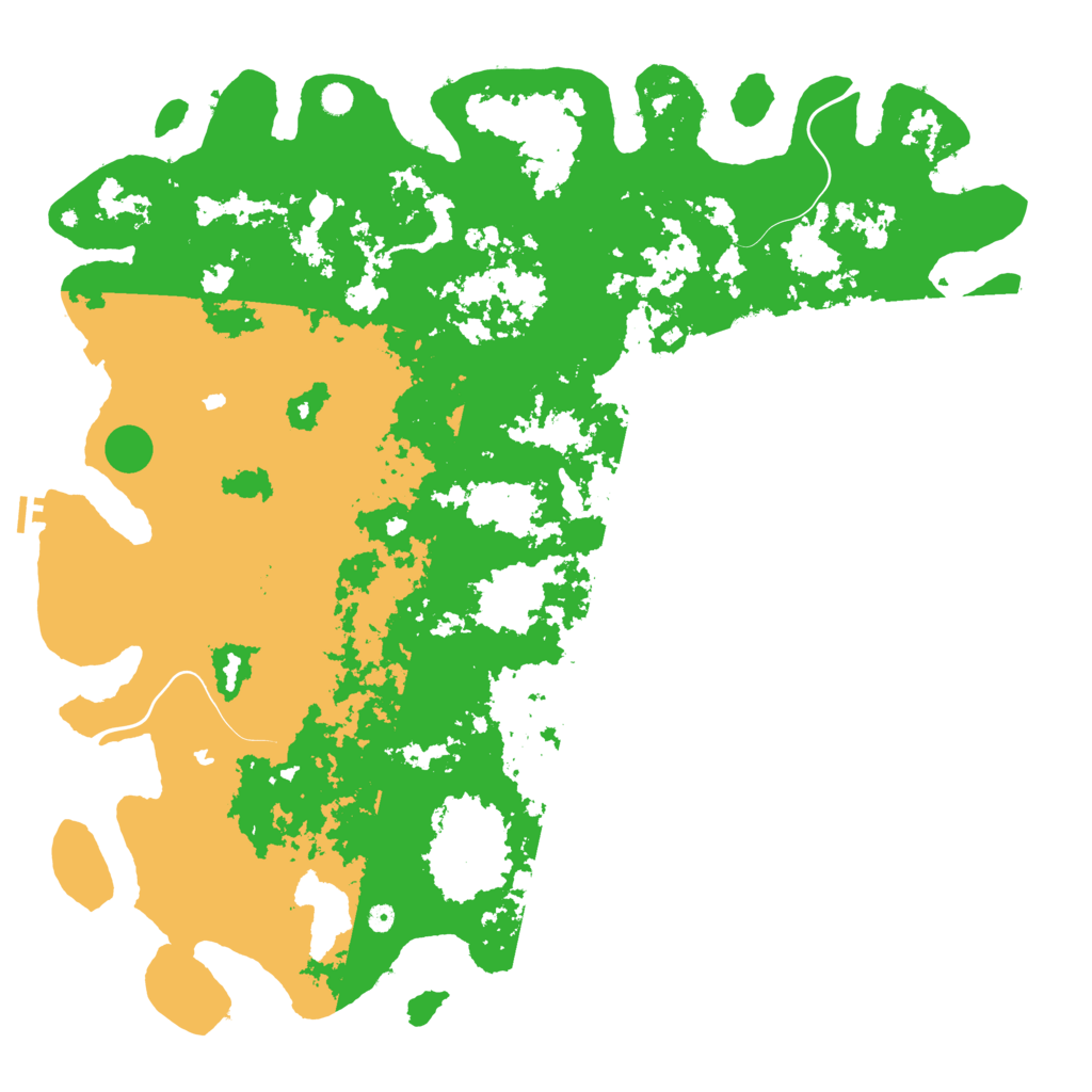 Biome Rust Map: Procedural Map, Size: 6000, Seed: 987