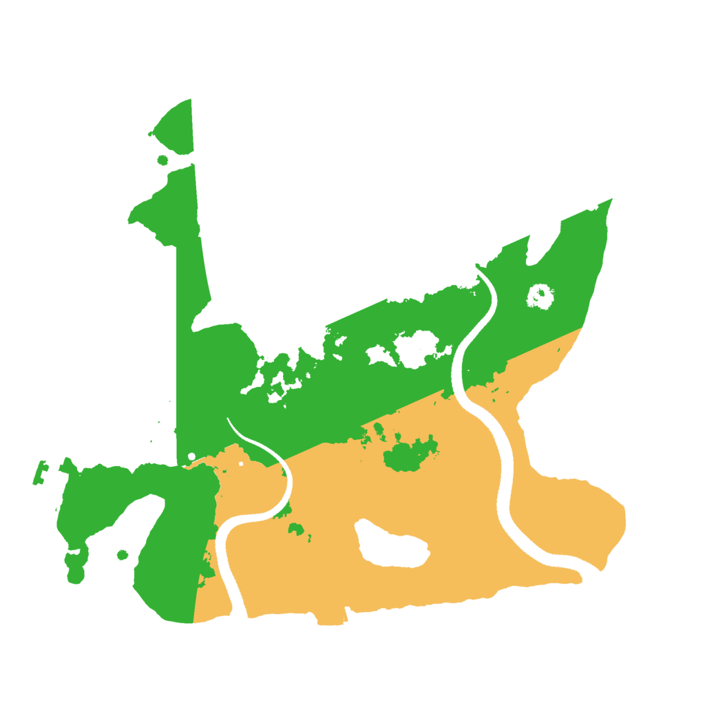 Biome Rust Map: Procedural Map, Size: 2700, Seed: 1281658492