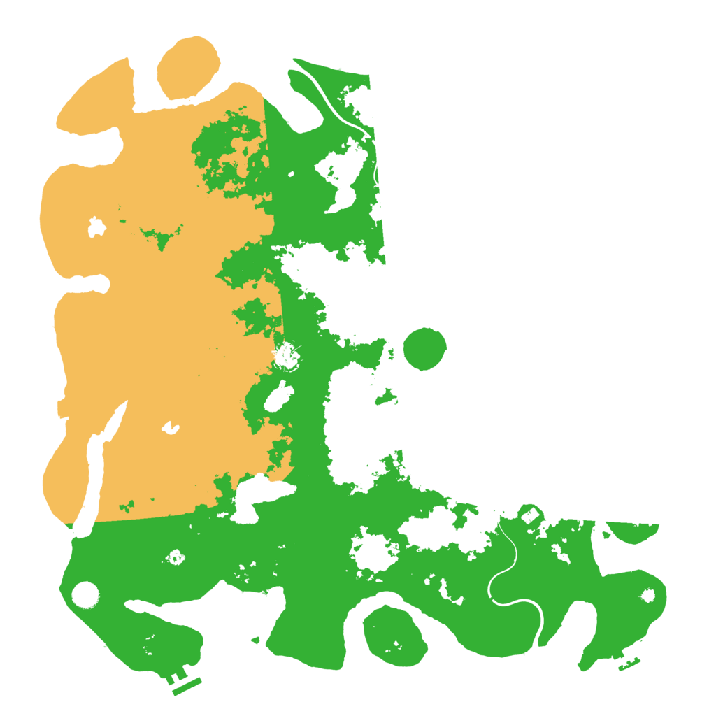 Biome Rust Map: Procedural Map, Size: 4680, Seed: 5900