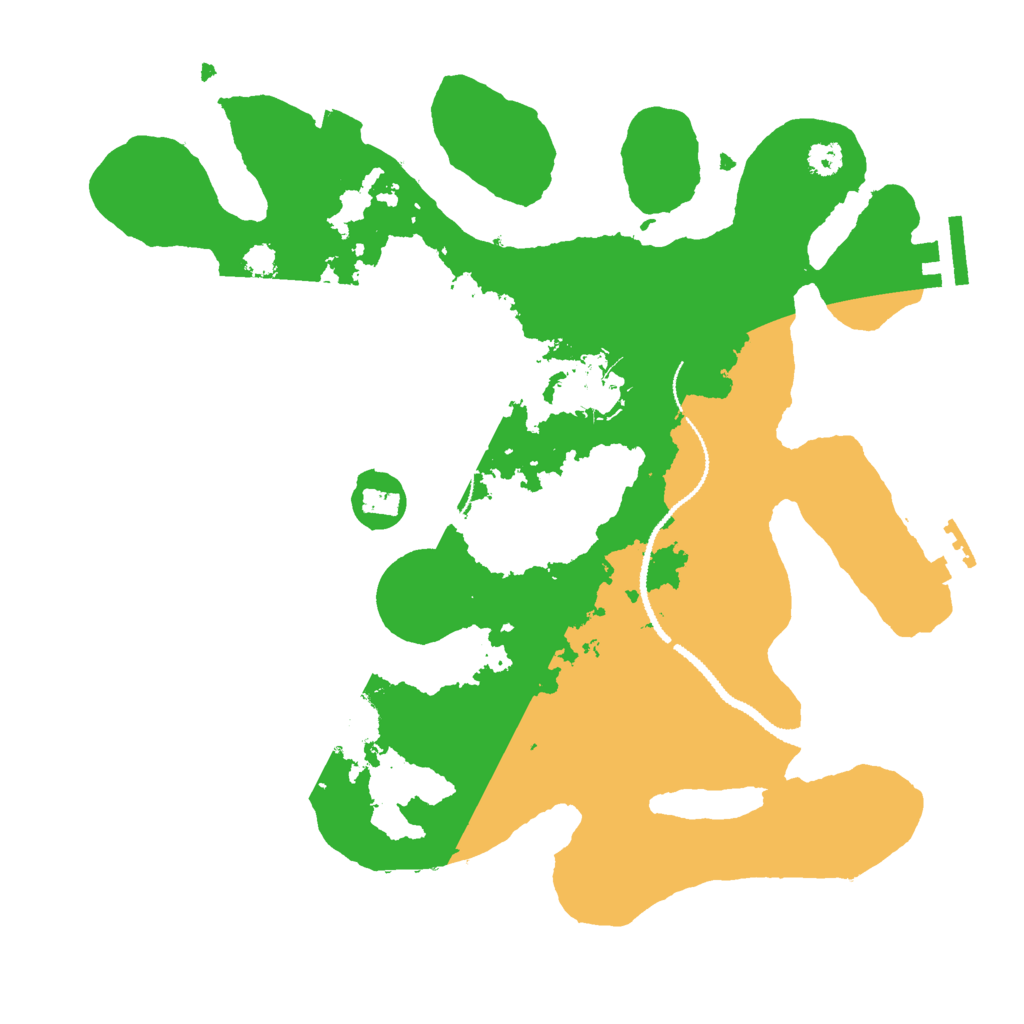 Biome Rust Map: Procedural Map, Size: 3000, Seed: 819017346