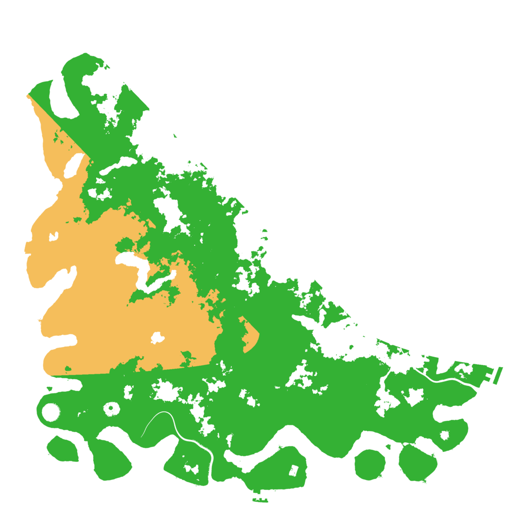 Biome Rust Map: Procedural Map, Size: 5000, Seed: 584087040