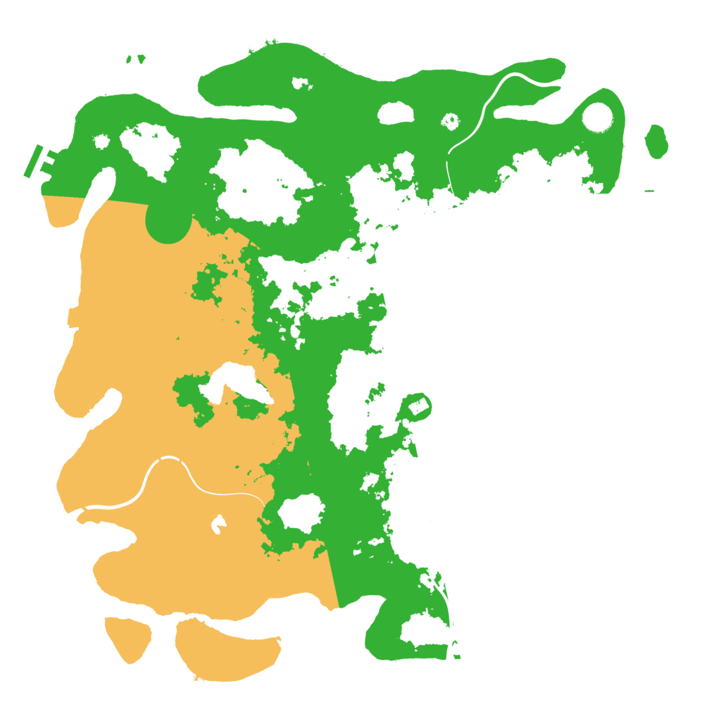 Biome Rust Map: Procedural Map, Size: 4250, Seed: 1462939625