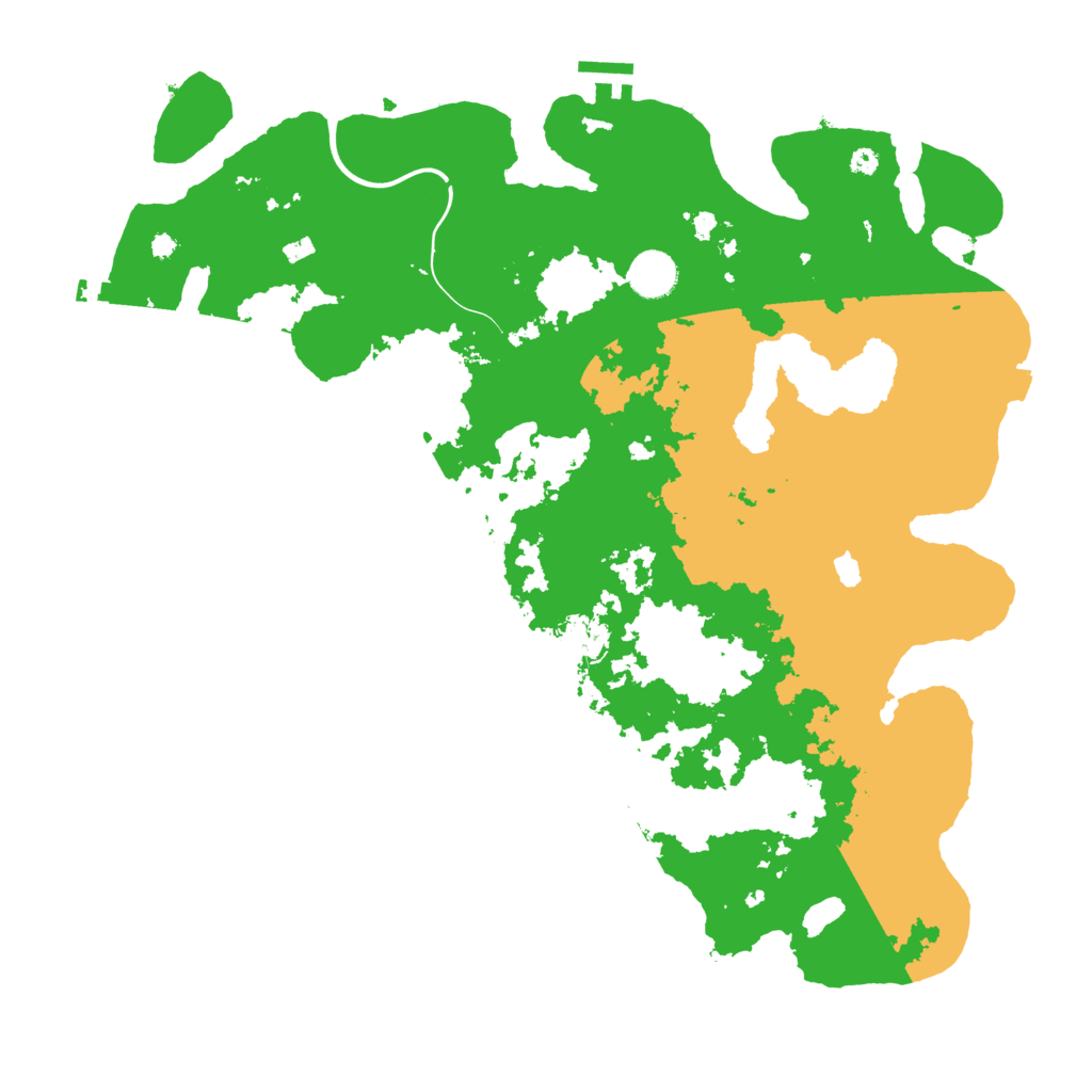 Biome Rust Map: Procedural Map, Size: 4000, Seed: 730293159