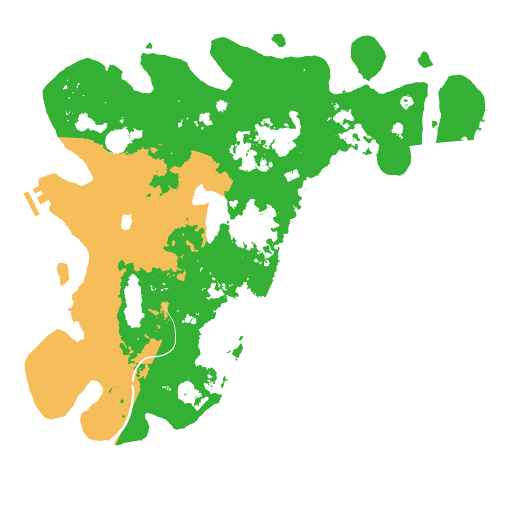 Biome Rust Map: Procedural Map, Size: 4000, Seed: 287517153