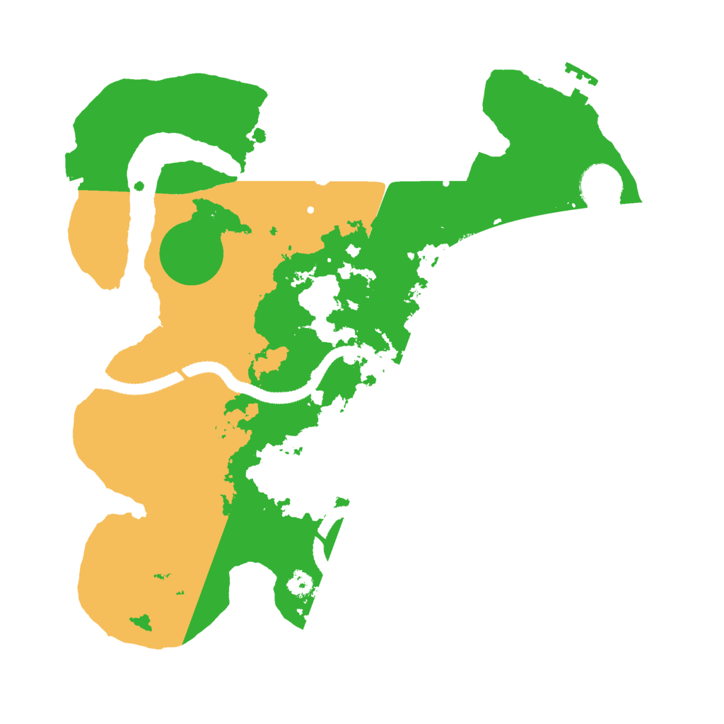 Biome Rust Map: Procedural Map, Size: 3000, Seed: 315315312