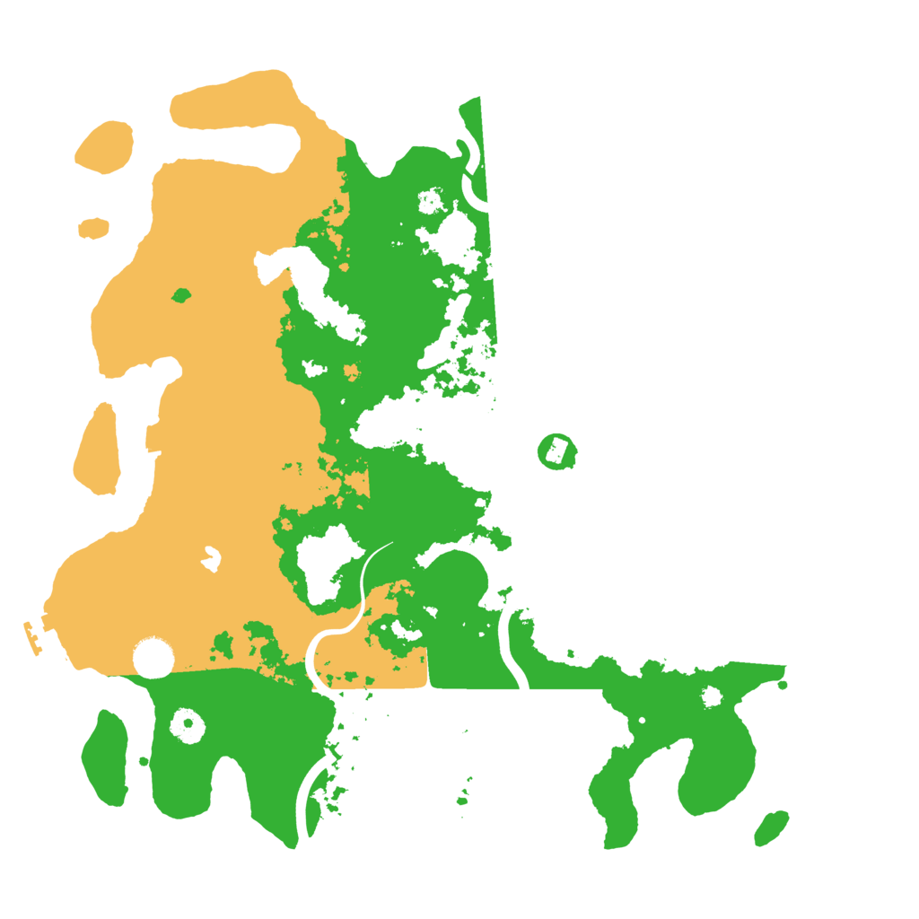 Biome Rust Map: Procedural Map, Size: 4000, Seed: 1007533267