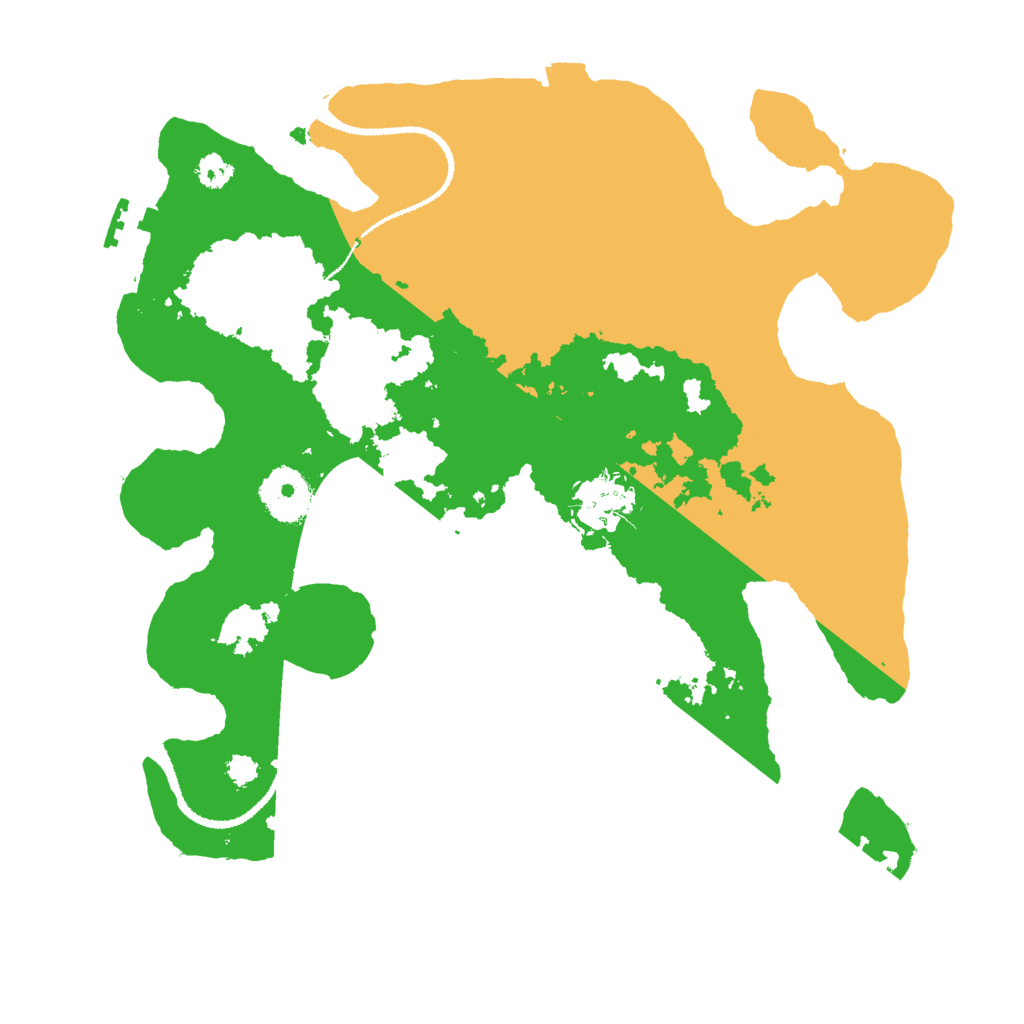 Biome Rust Map: Procedural Map, Size: 3000, Seed: 64344