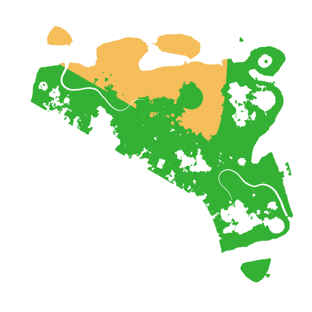 Biome Rust Map: Procedural Map, Size: 3500, Seed: 1726318480