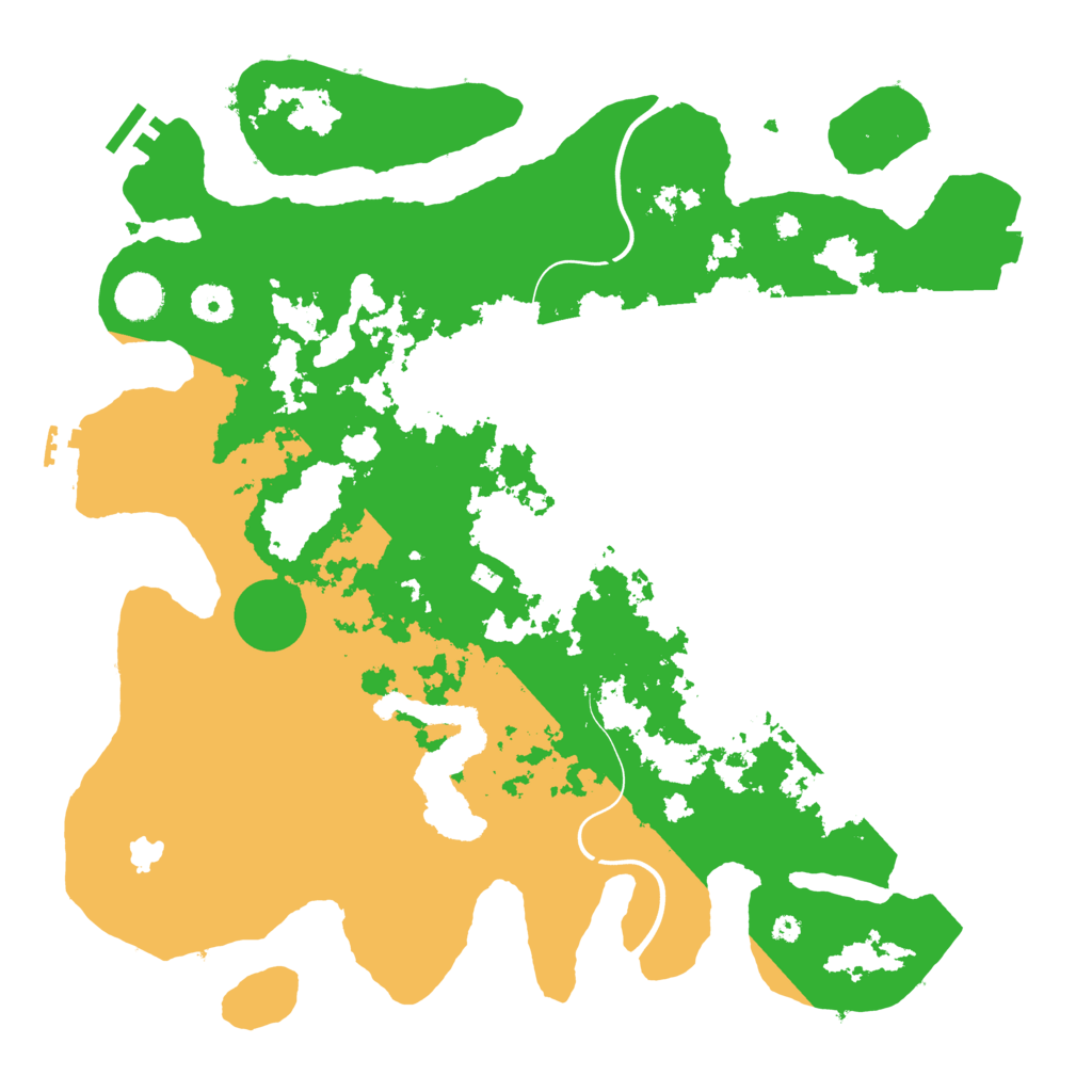 Biome Rust Map: Procedural Map, Size: 4000, Seed: 531486067