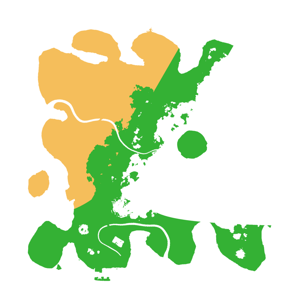 Biome Rust Map: Procedural Map, Size: 3000, Seed: 2073447728