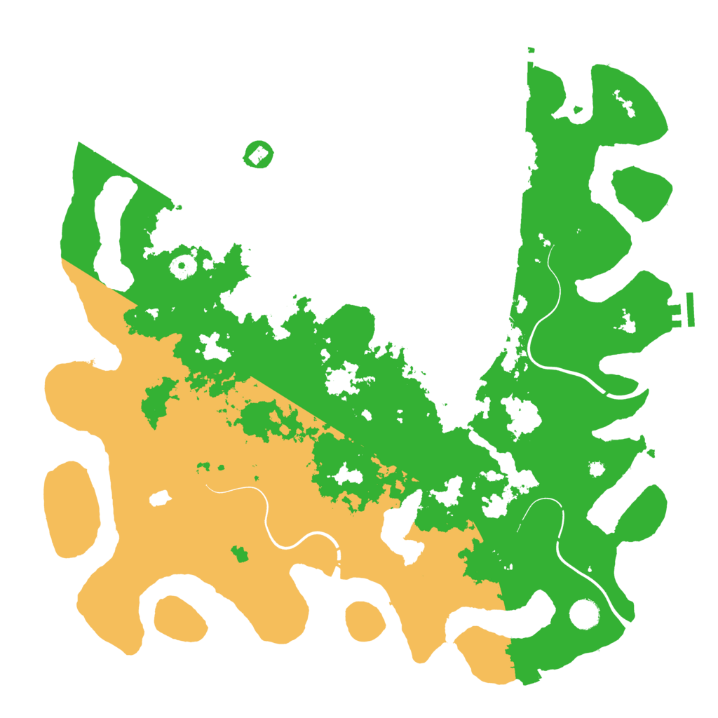 Biome Rust Map: Procedural Map, Size: 4250, Seed: 1076011679
