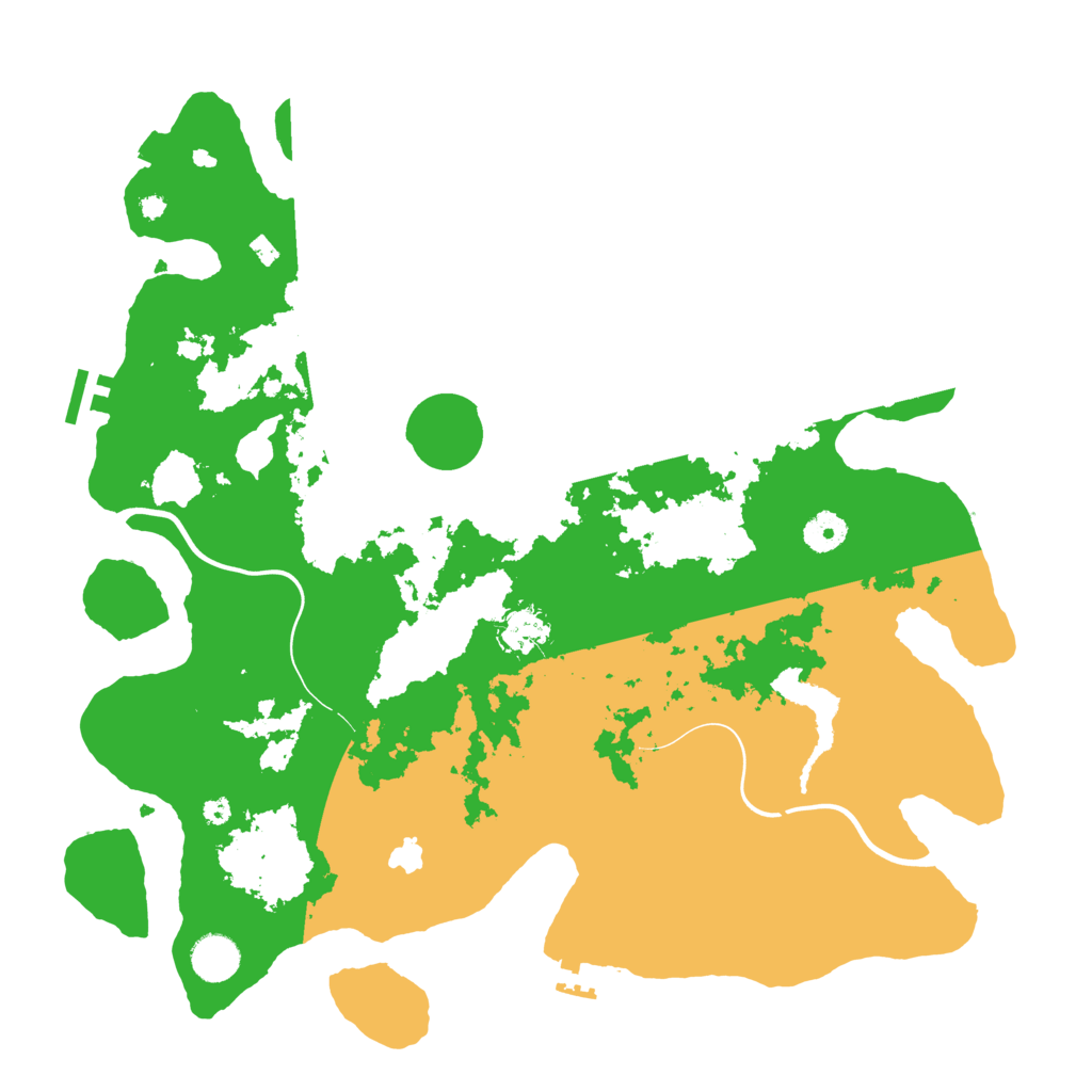 Biome Rust Map: Procedural Map, Size: 4000, Seed: 1784641956