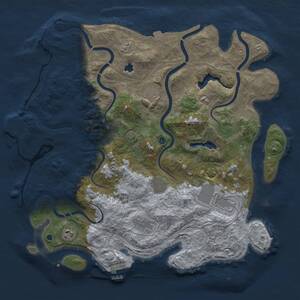 Thumbnail Rust Map: Procedural Map, Size: 4250, Seed: 1547397397, 12 Monuments