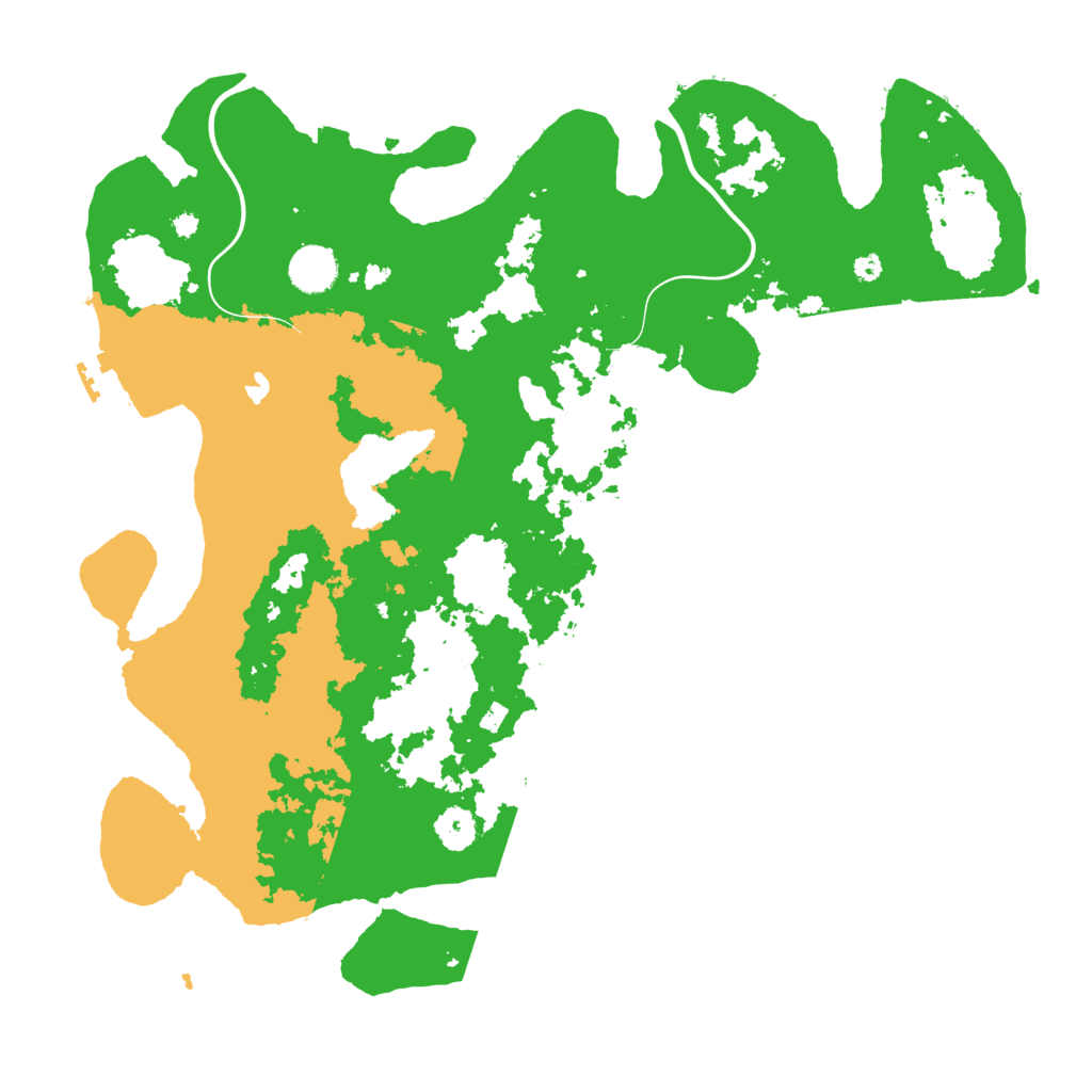 Biome Rust Map: Procedural Map, Size: 4000, Seed: 8890053