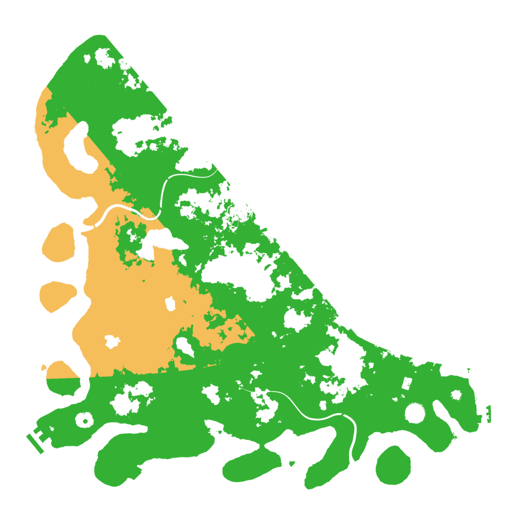 Biome Rust Map: Procedural Map, Size: 4500, Seed: 20744480
