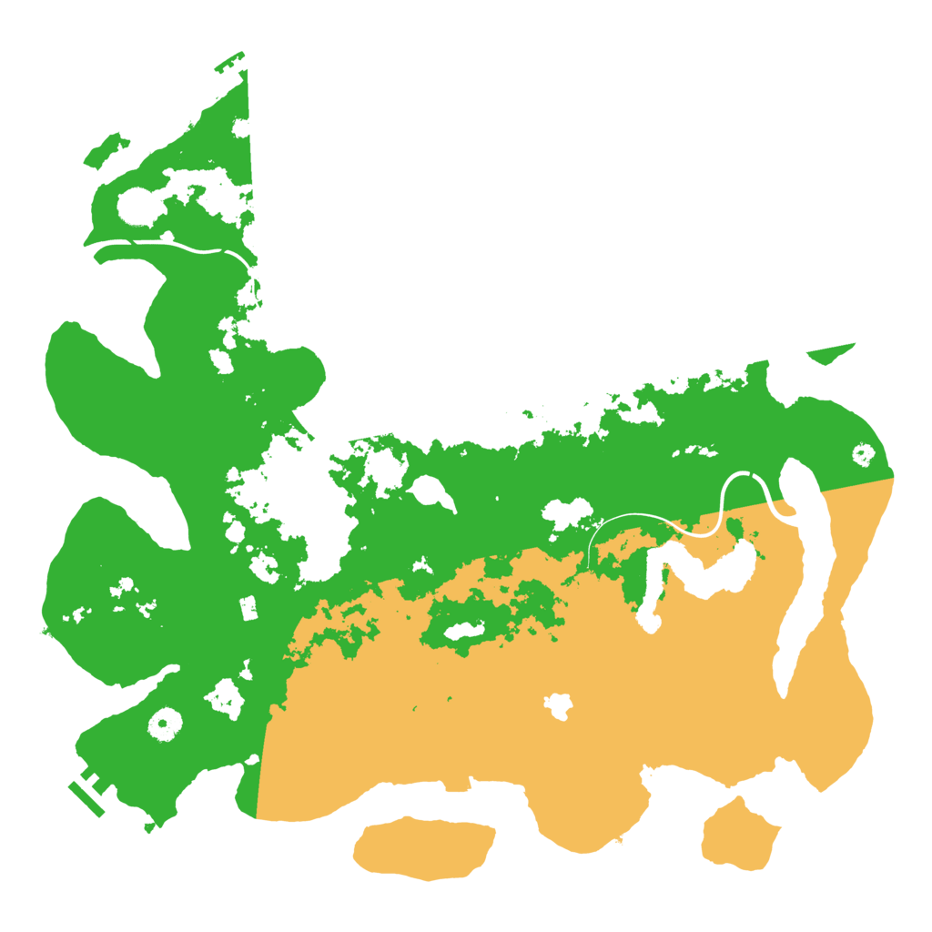 Biome Rust Map: Procedural Map, Size: 4250, Seed: 364146785