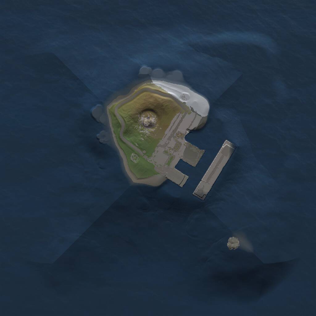 Rust Map: Procedural Map, Size: 1000, Seed: 209998025, 2 Monuments