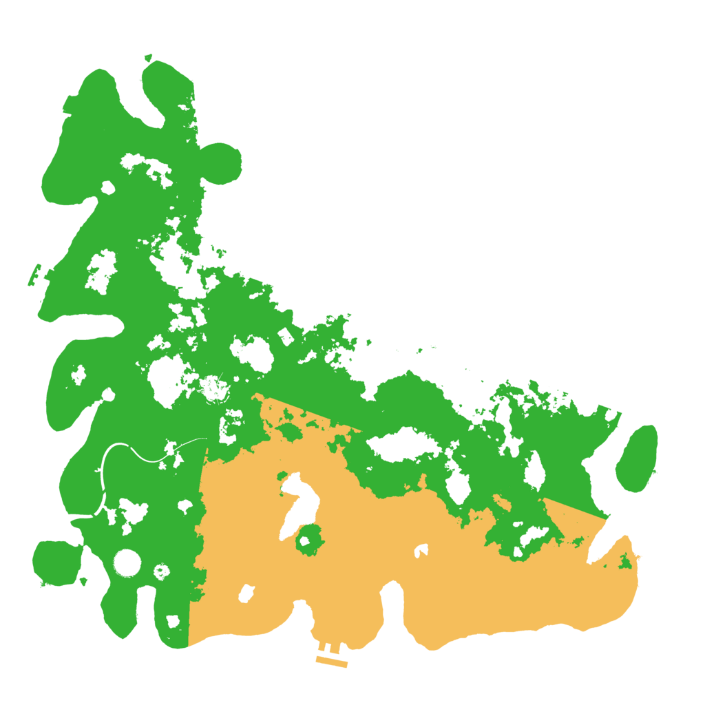 Biome Rust Map: Procedural Map, Size: 4500, Seed: 212450