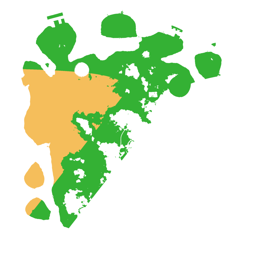 Biome Rust Map: Procedural Map, Size: 3250, Seed: 1827990382