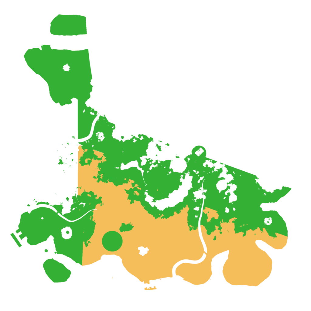 Biome Rust Map: Procedural Map, Size: 4000, Seed: 83700690