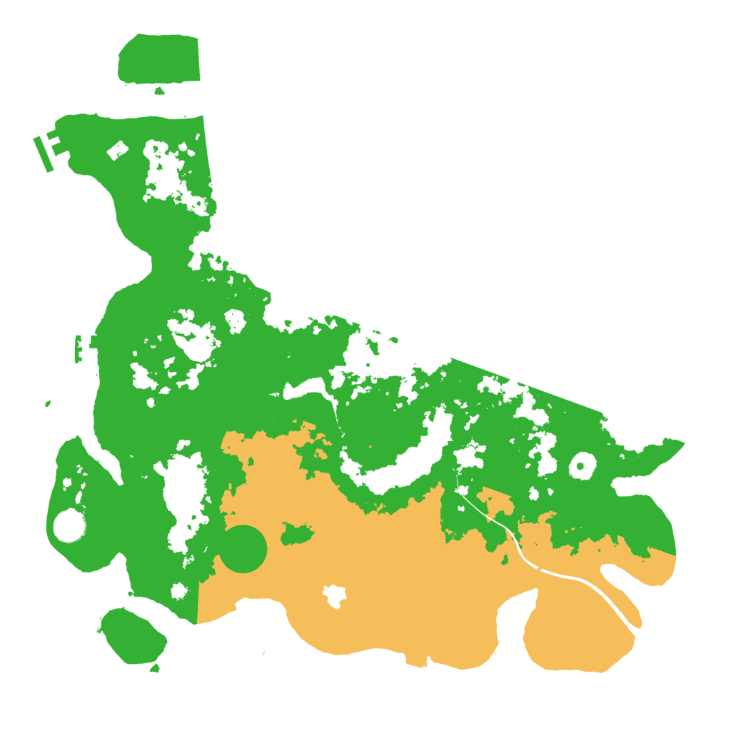 Biome Rust Map: Procedural Map, Size: 4000, Seed: 83700690